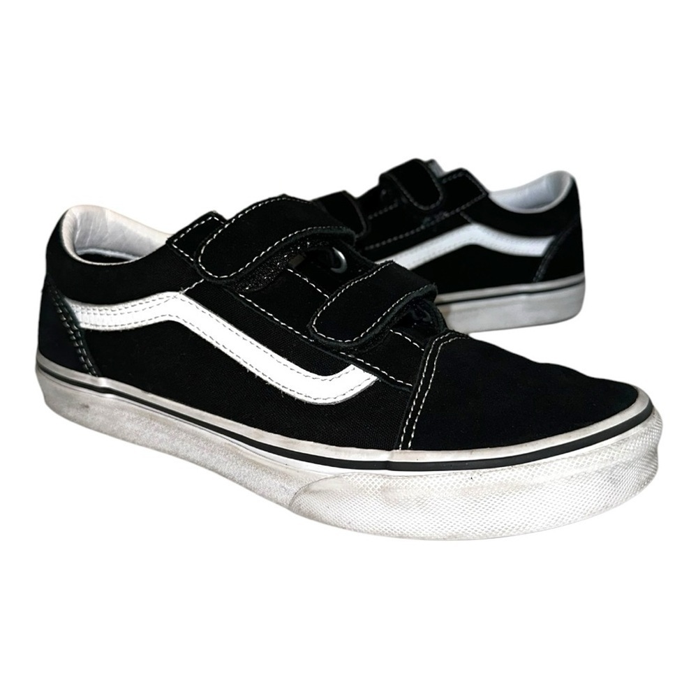 Vans Unisex Juniors Old Skool V Core Strap Shoes 5.5 Juniors Women